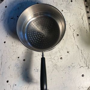 Revere Ware Steamer / Strainer Pot Stainless Steel